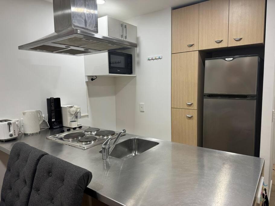 Stunning 3 Bd - 2 Bth City Apt - Pool & Carpark Auckland Exteriör bild