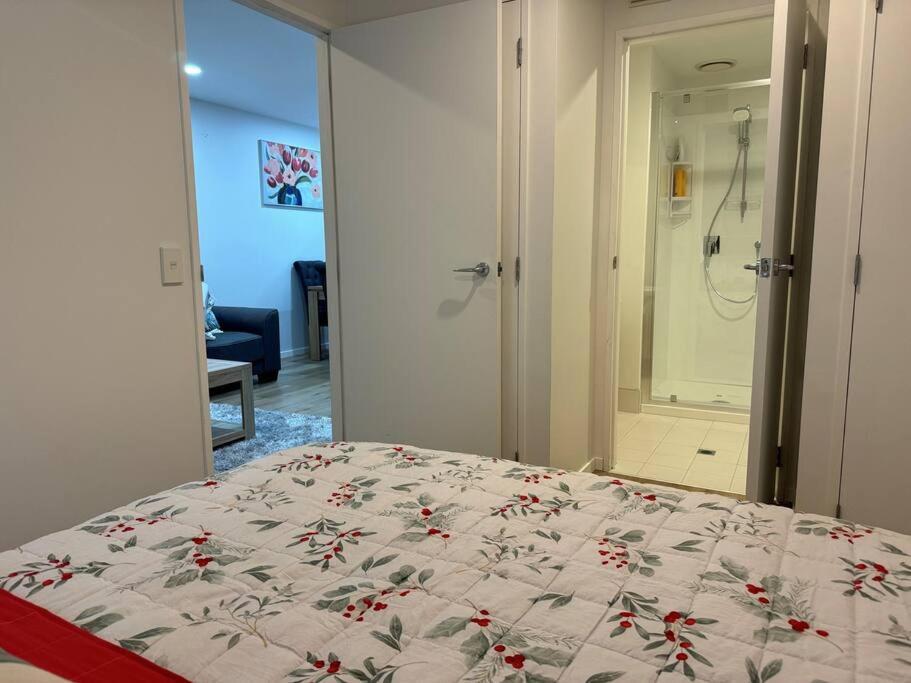 Stunning 3 Bd - 2 Bth City Apt - Pool & Carpark Auckland Exteriör bild